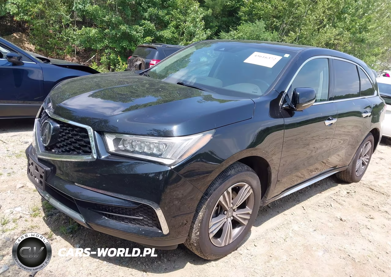 2019 Acura Mdx Standard VIN:5J8YD3H36KL012132 - 2