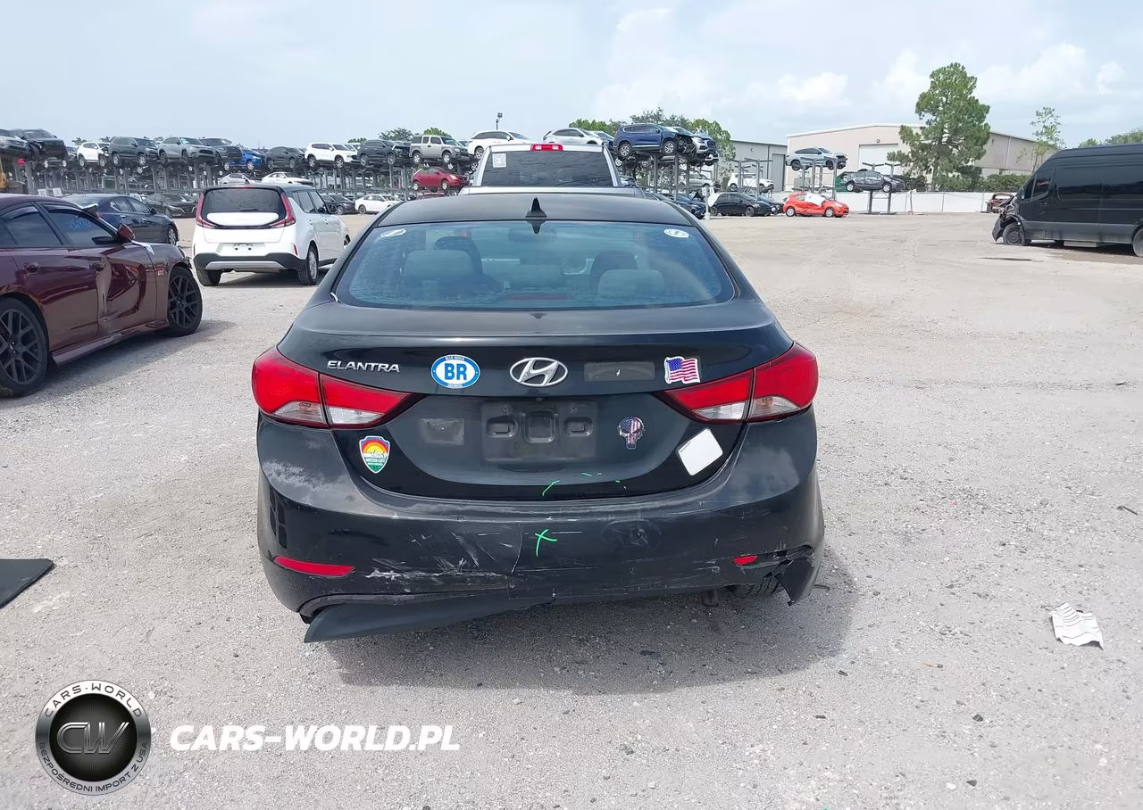 2015 Hyundai Elantra Se VIN:KMHDH4AEXFU383986 - 16