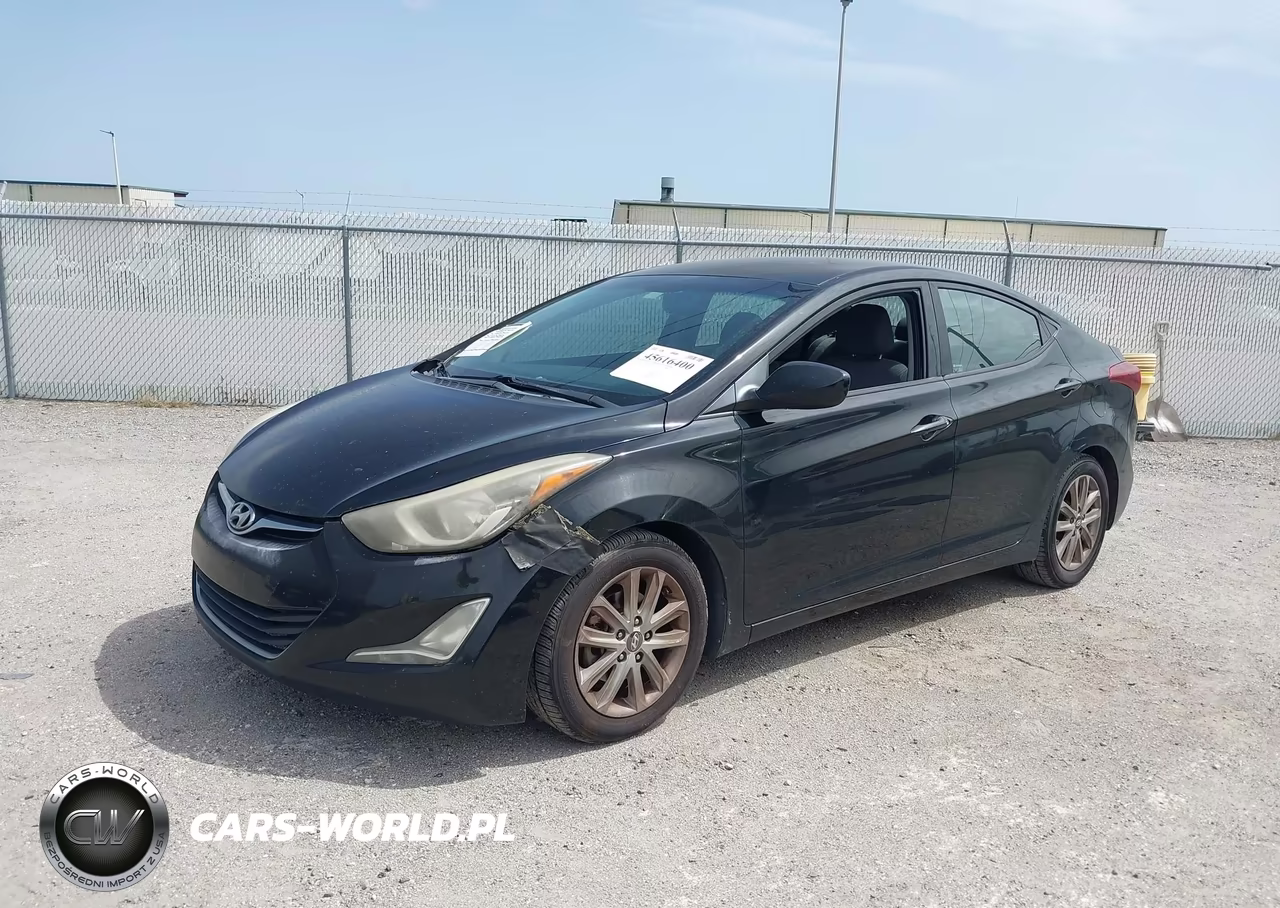 2015 Hyundai Elantra Se VIN:KMHDH4AEXFU383986 - 2