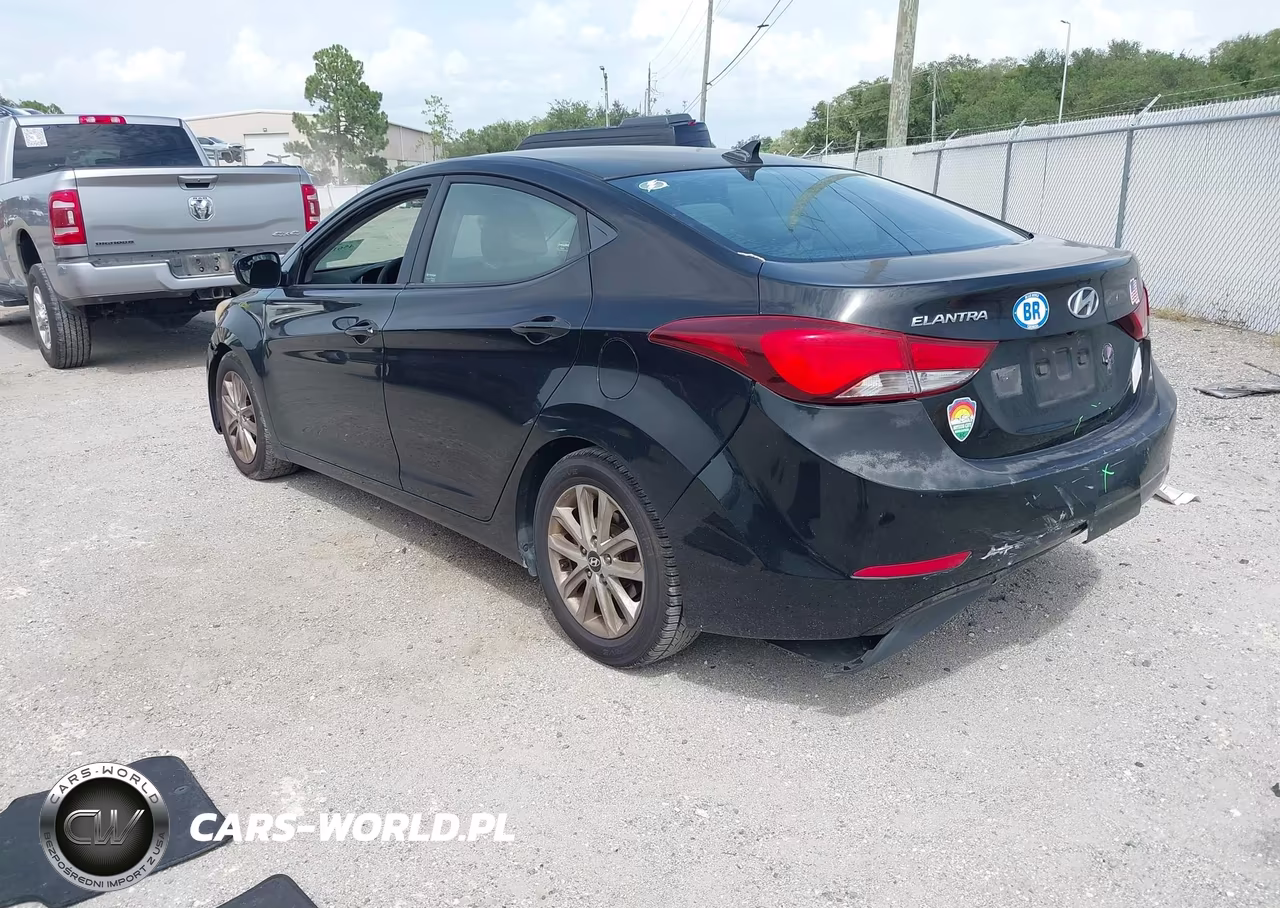 2015 Hyundai Elantra Se VIN:KMHDH4AEXFU383986 - 3