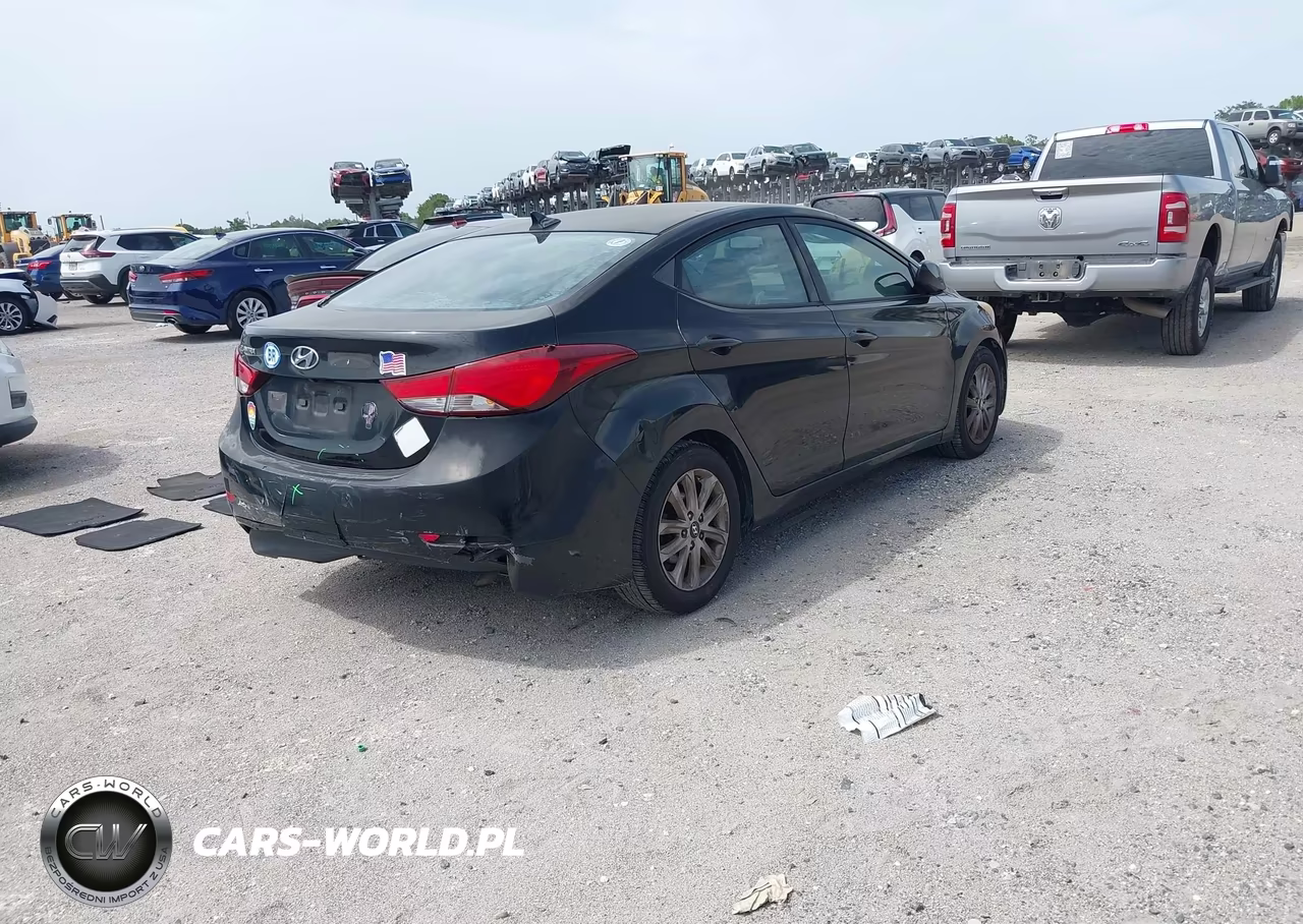 2015 Hyundai Elantra Se VIN:KMHDH4AEXFU383986 - 4