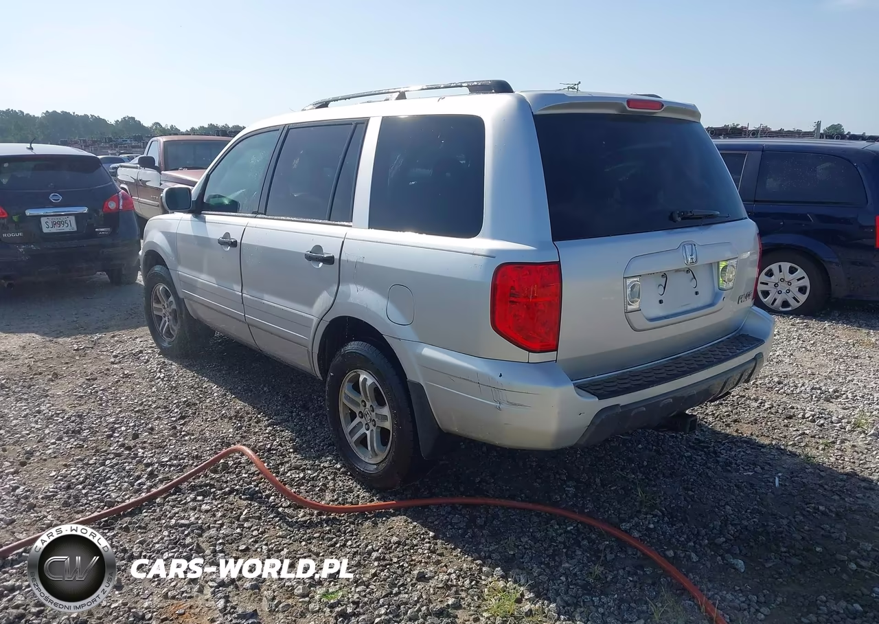 2005 Honda Pilot Ex VIN:5FNYF18435B030987 - 3