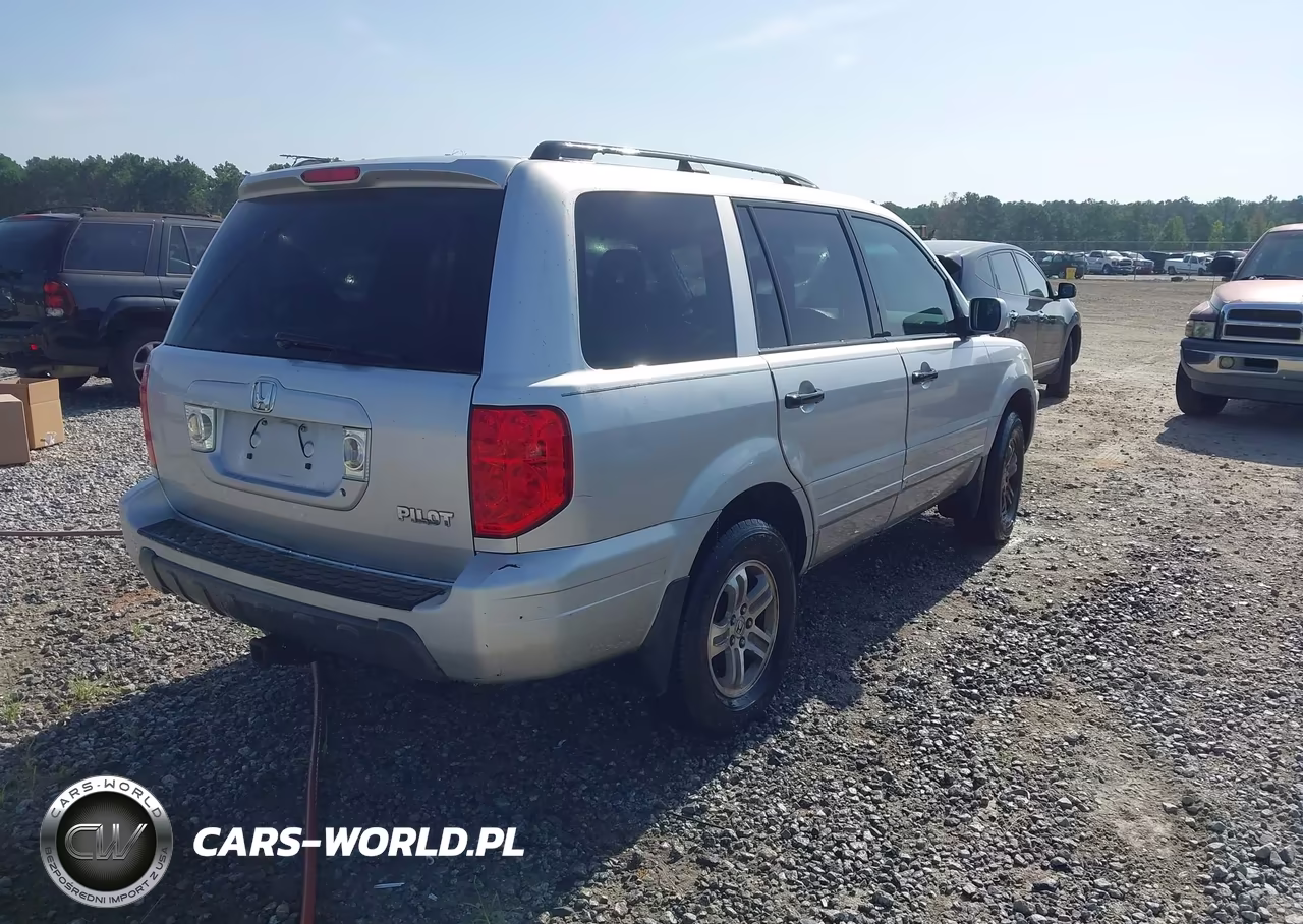 2005 Honda Pilot Ex VIN:5FNYF18435B030987 - 4