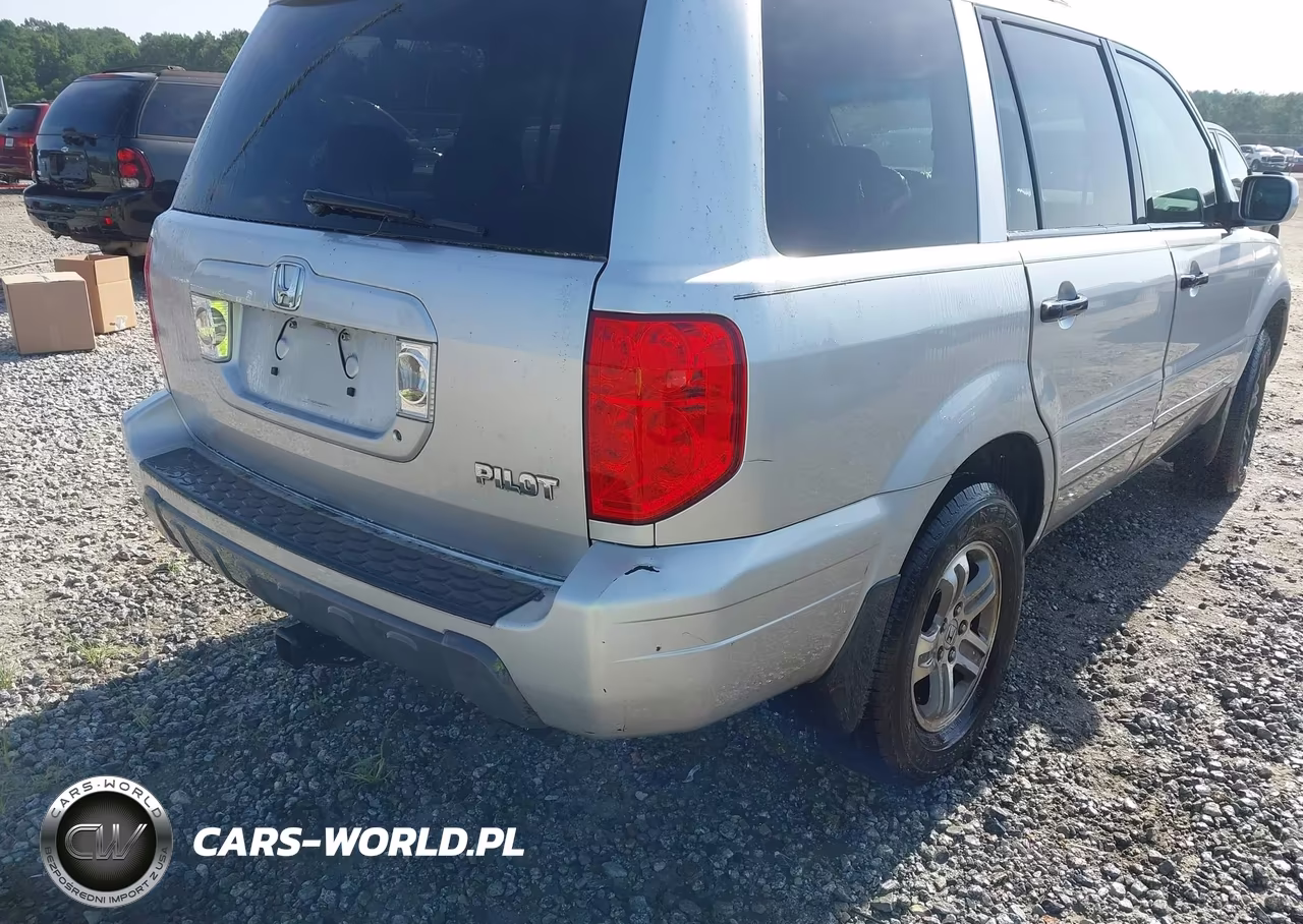 2005 Honda Pilot Ex VIN:5FNYF18435B030987 - 6