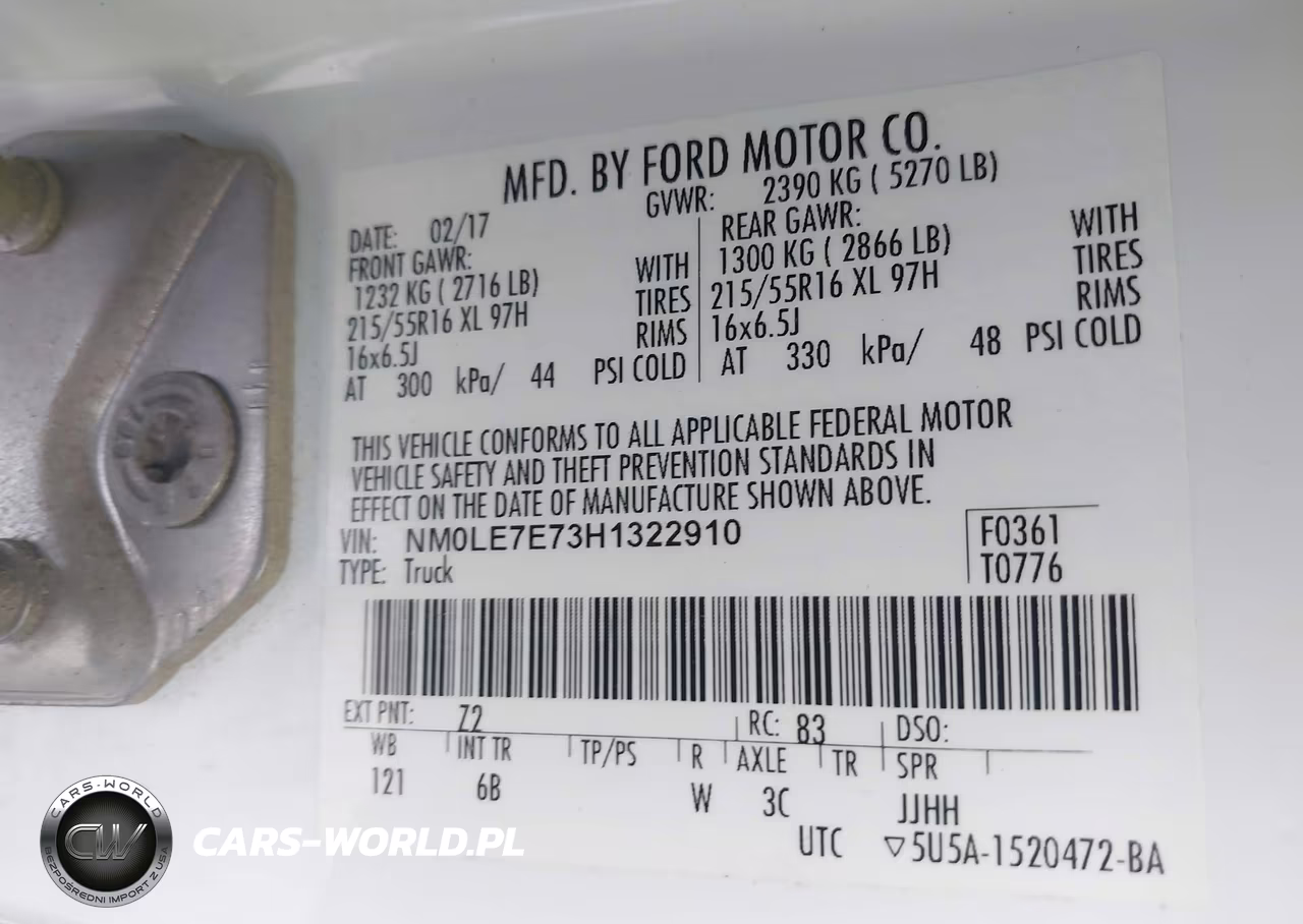 2017 Ford Transit Connect Xl VIN:NM0LE7E73H1322910 - 9