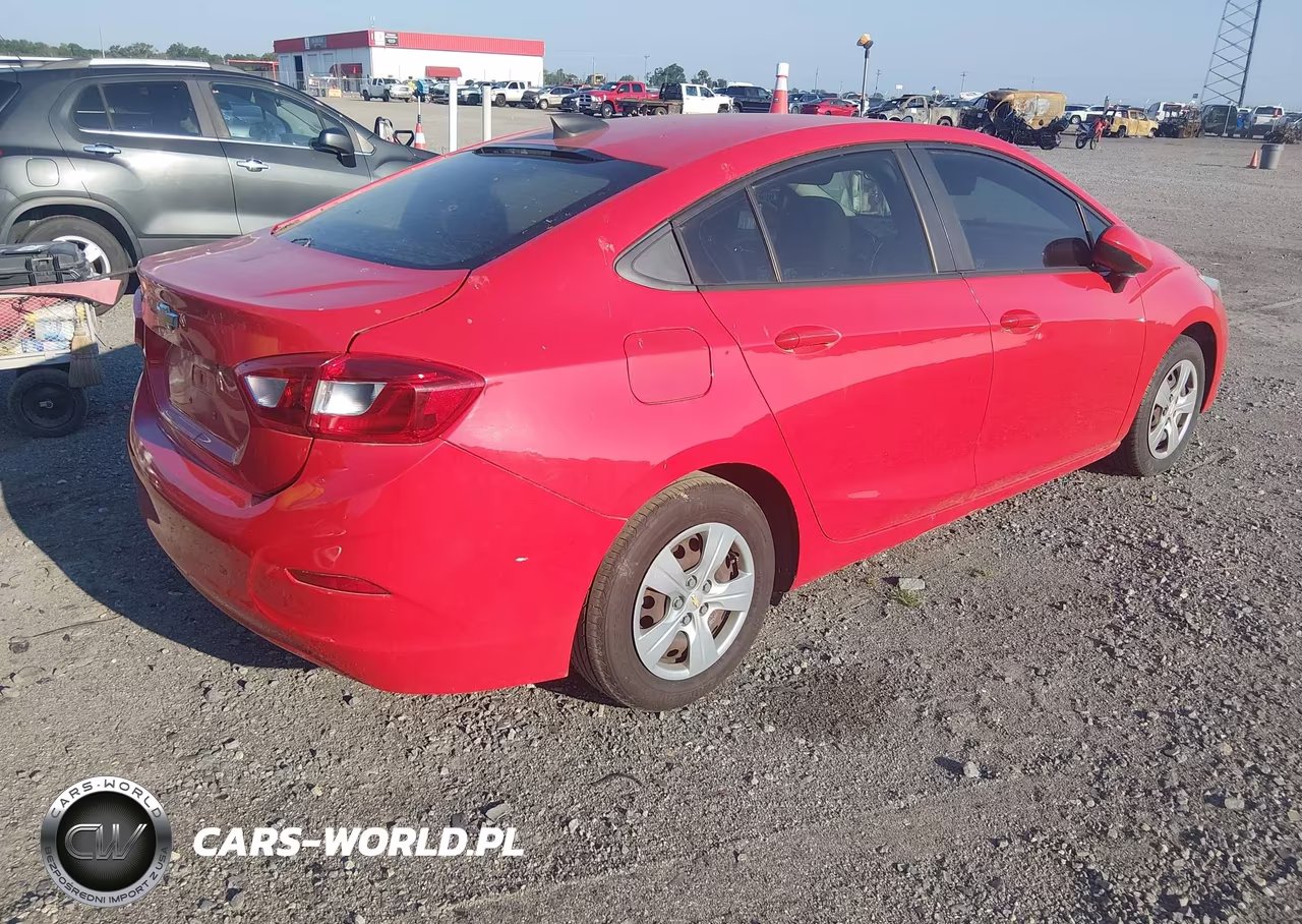 2017 Chevrolet Cruze Ls Auto VIN:1G1BC5SM1H7264076 - 4