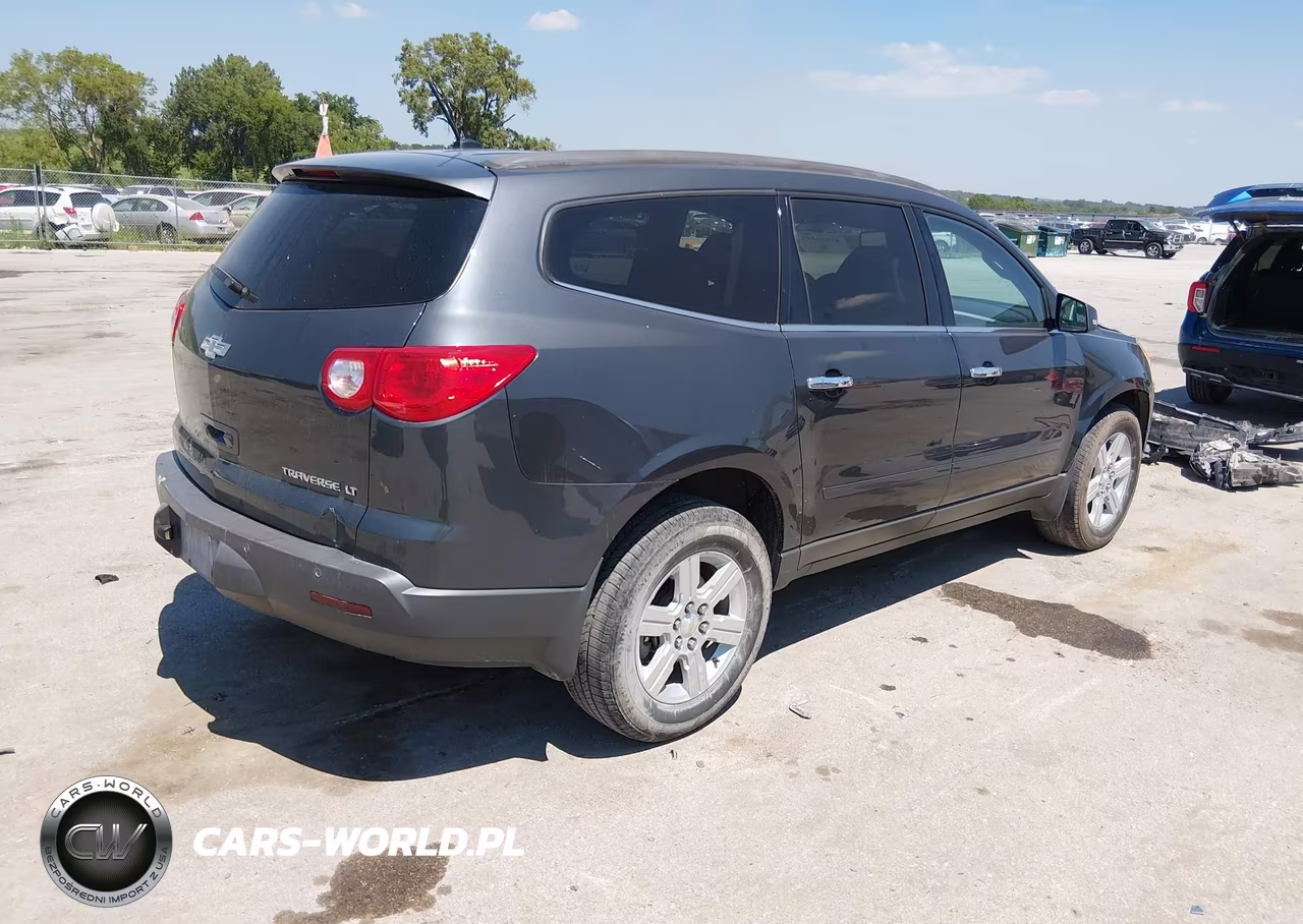 2011 Chevrolet Traverse Lt W-1Lt VIN:1GNKRGED8BJ175538 - 4