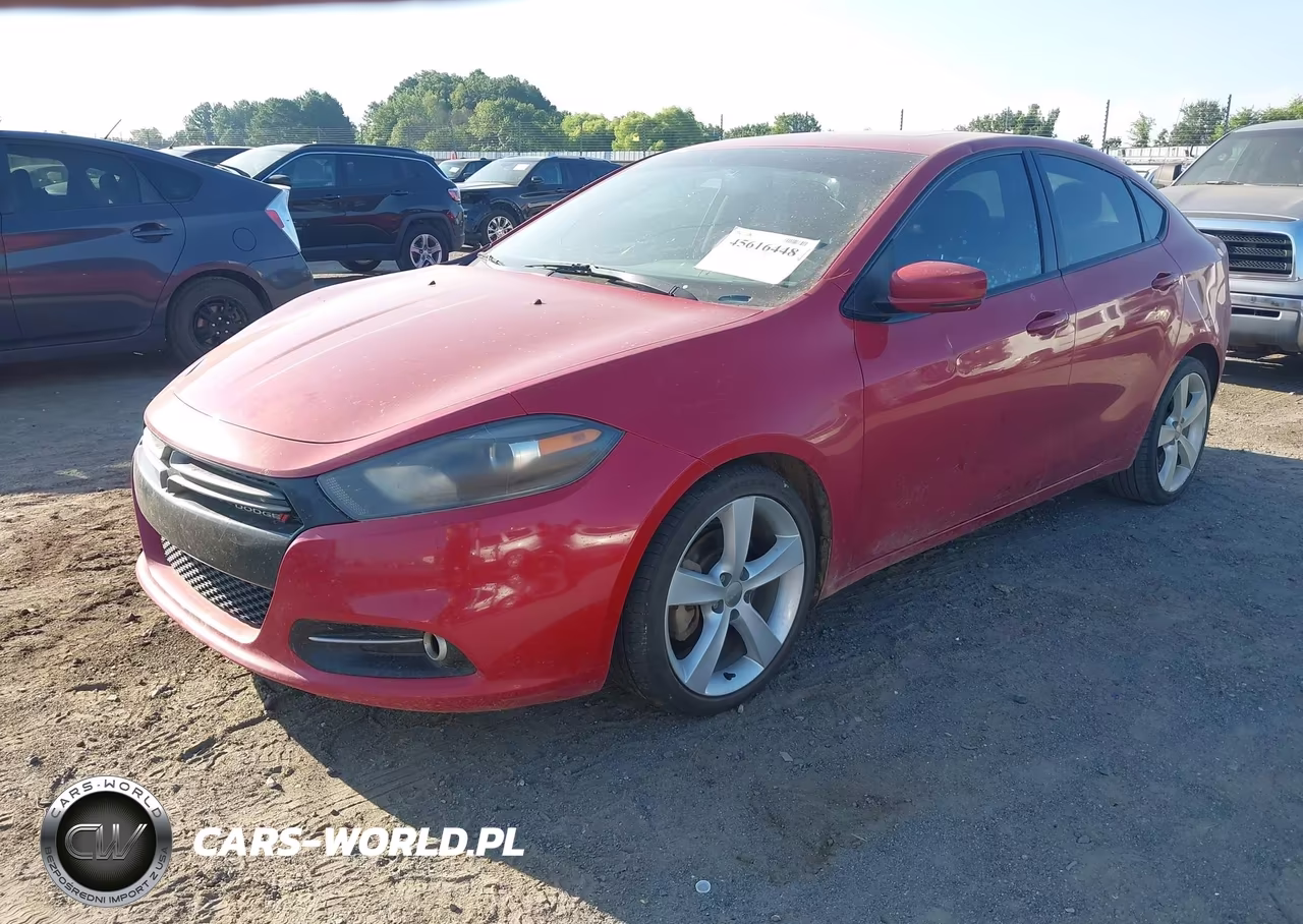 2013 Dodge Dart Gt VIN:1C3CDFCB2DD341792 - 2