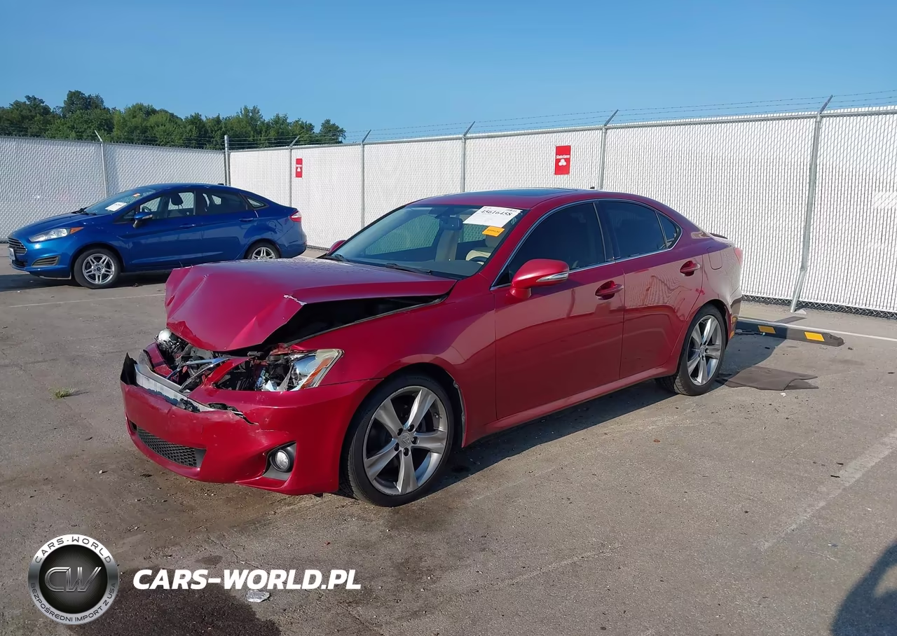 2012 Lexus Is 250 VIN:JTHBF5C23C5165032 - 2