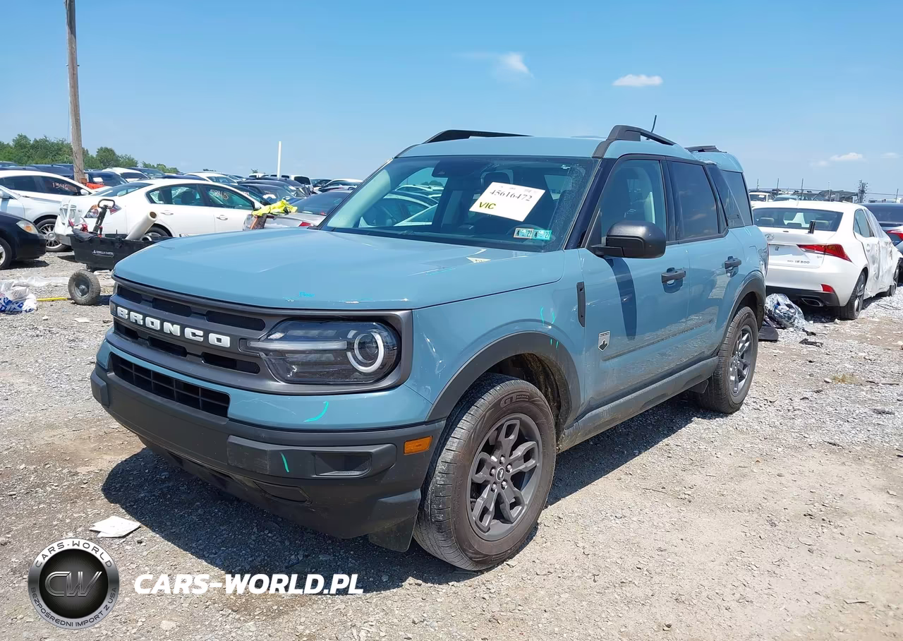 2022 Ford Bronco Sport Big Bend VIN:3FMCR9B65NRD28509 - 2