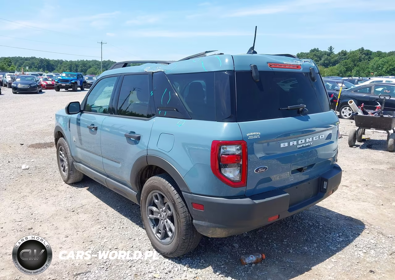 2022 Ford Bronco Sport Big Bend VIN:3FMCR9B65NRD28509 - 3