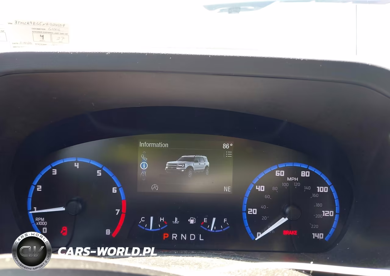 2022 Ford Bronco Sport Big Bend VIN:3FMCR9B65NRD28509 - 7