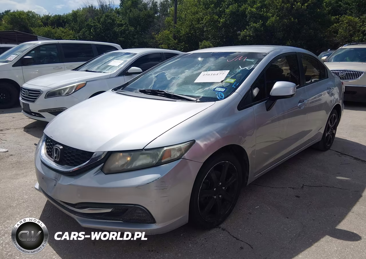 2013 Honda Civic Lx VIN:2HGFB2F59DH549377 - 2