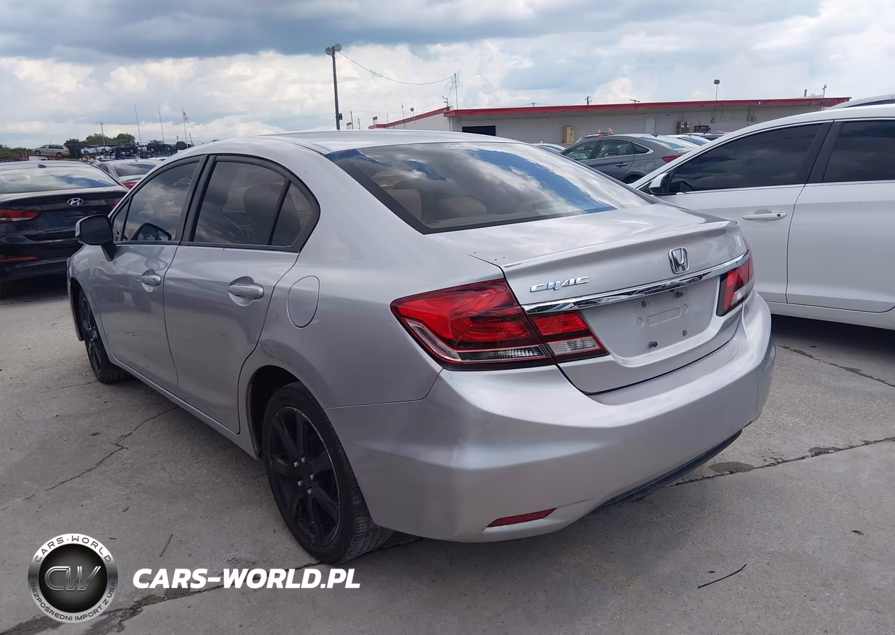 2013 Honda Civic Lx VIN:2HGFB2F59DH549377 - 3