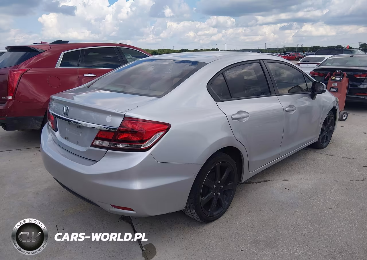 2013 Honda Civic Lx VIN:2HGFB2F59DH549377 - 4