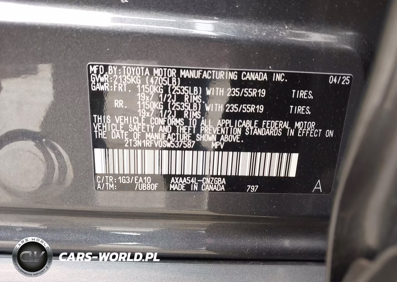 2025 Toyota Rav4 Limited VIN:2T3N1RFV0SW537587 - 9