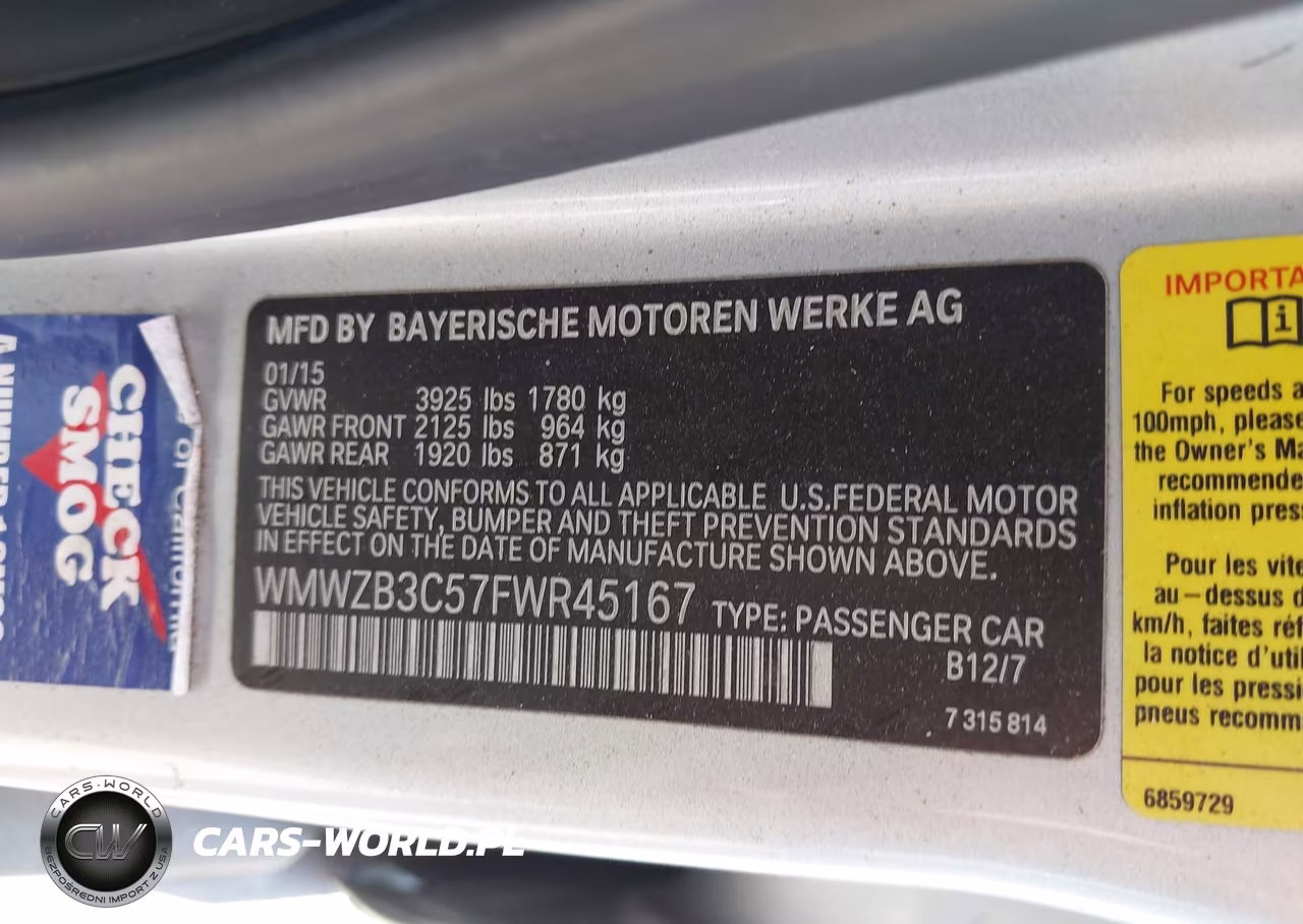 2015 Mini Countryman Cooper VIN:WMWZB3C57FWR45167 - 9