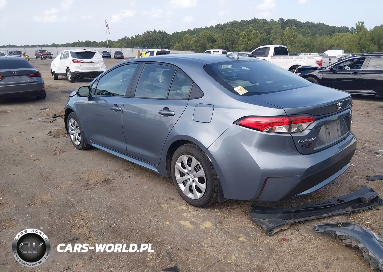 2022 Toyota Corolla Le VIN:5YFEPMAEXNP364653 - 3