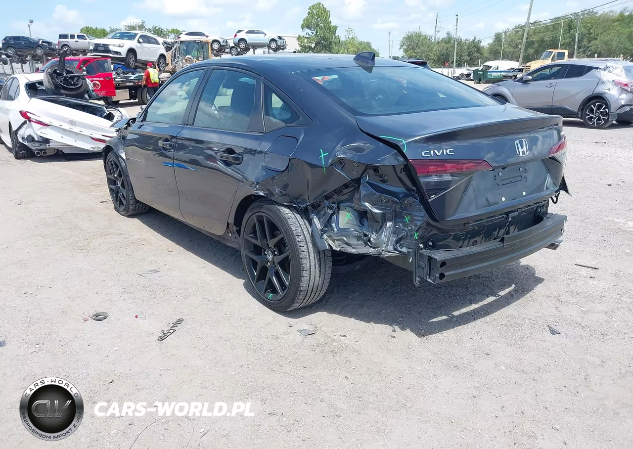 2025 Honda Civic Sport VIN:2HGFE2F53SH504620 - 3