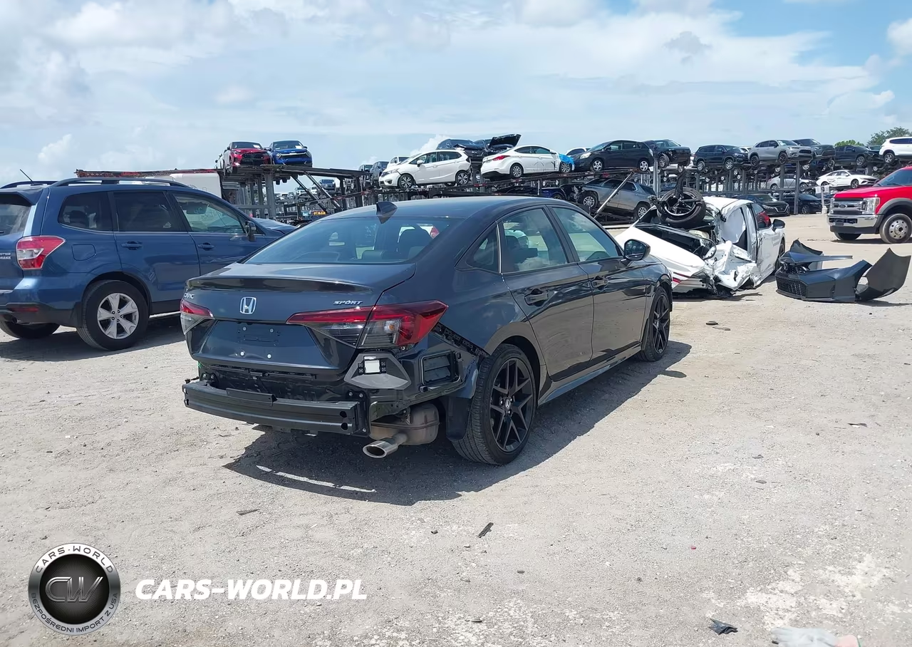 2025 Honda Civic Sport VIN:2HGFE2F53SH504620 - 4