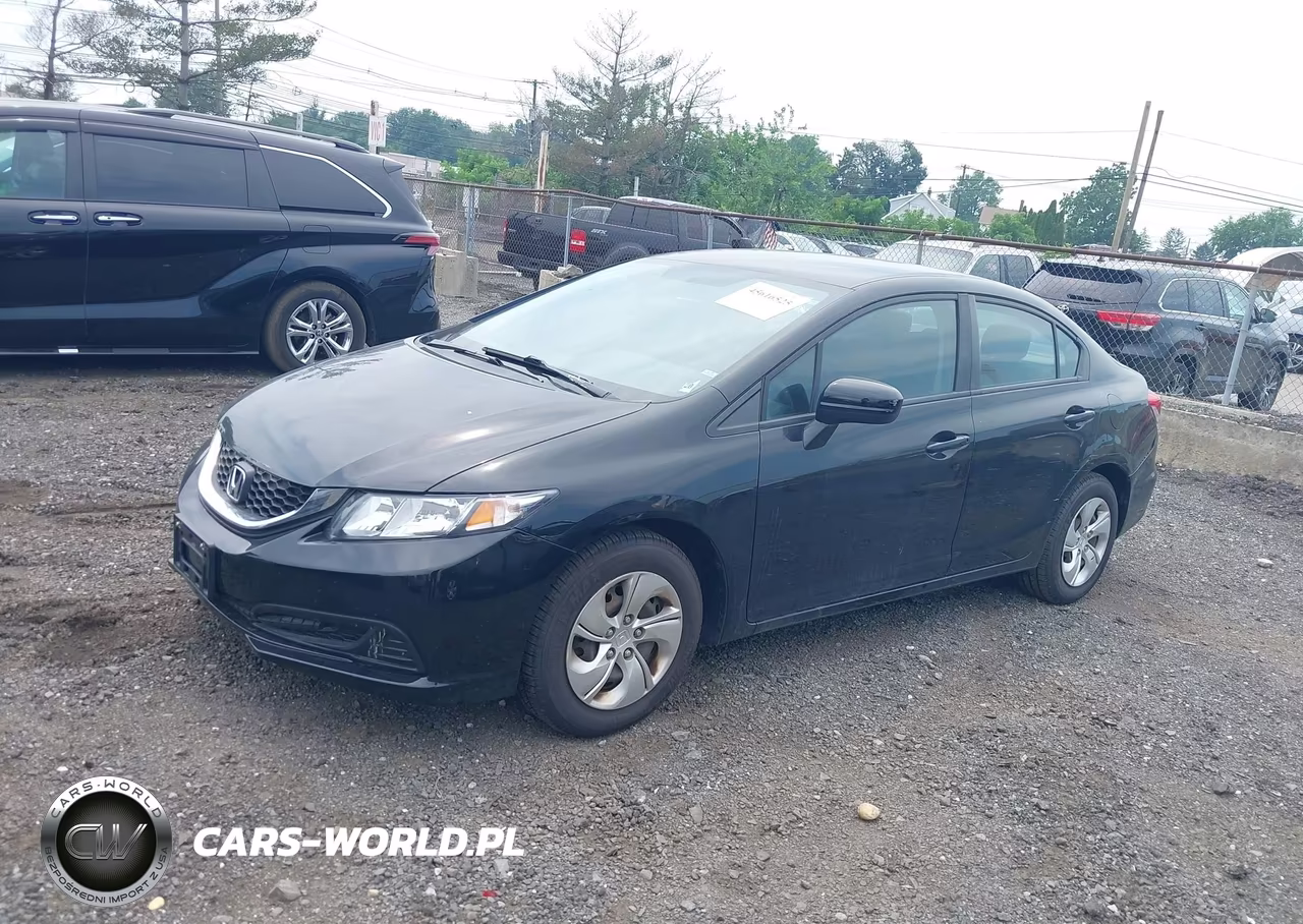 2015 Honda Civic Lx VIN:2HGFB2F52FH565391 - 2