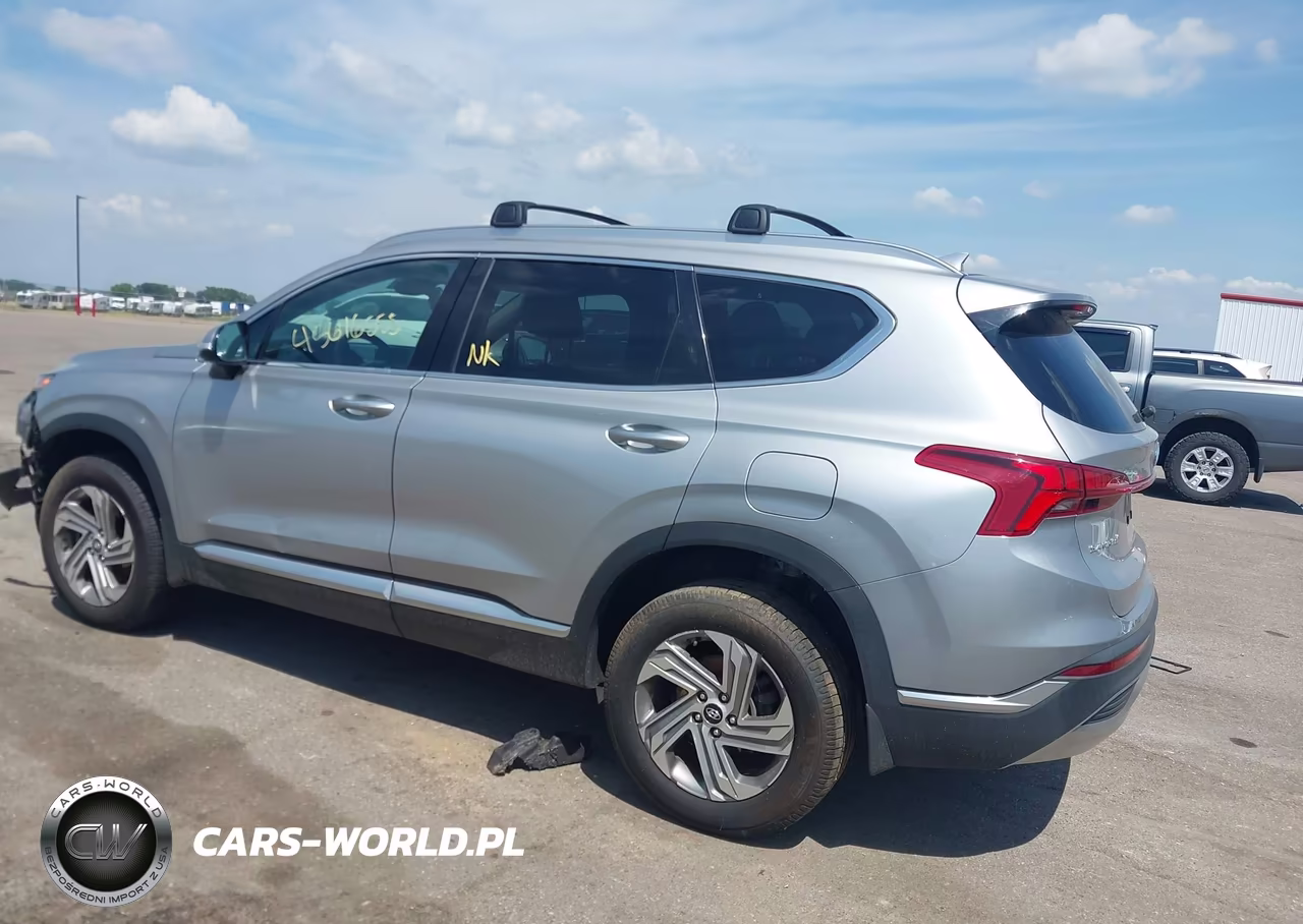 2021 Hyundai Santa Fe Sel VIN:5NMS3DAJ1MH364030 - 3