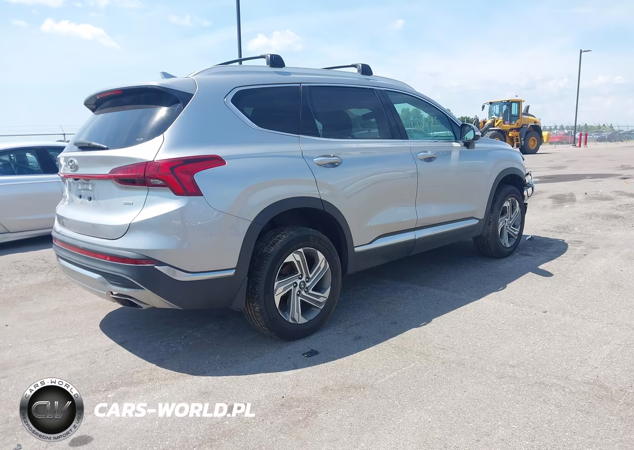 2021 Hyundai Santa Fe Sel VIN:5NMS3DAJ1MH364030 - 4