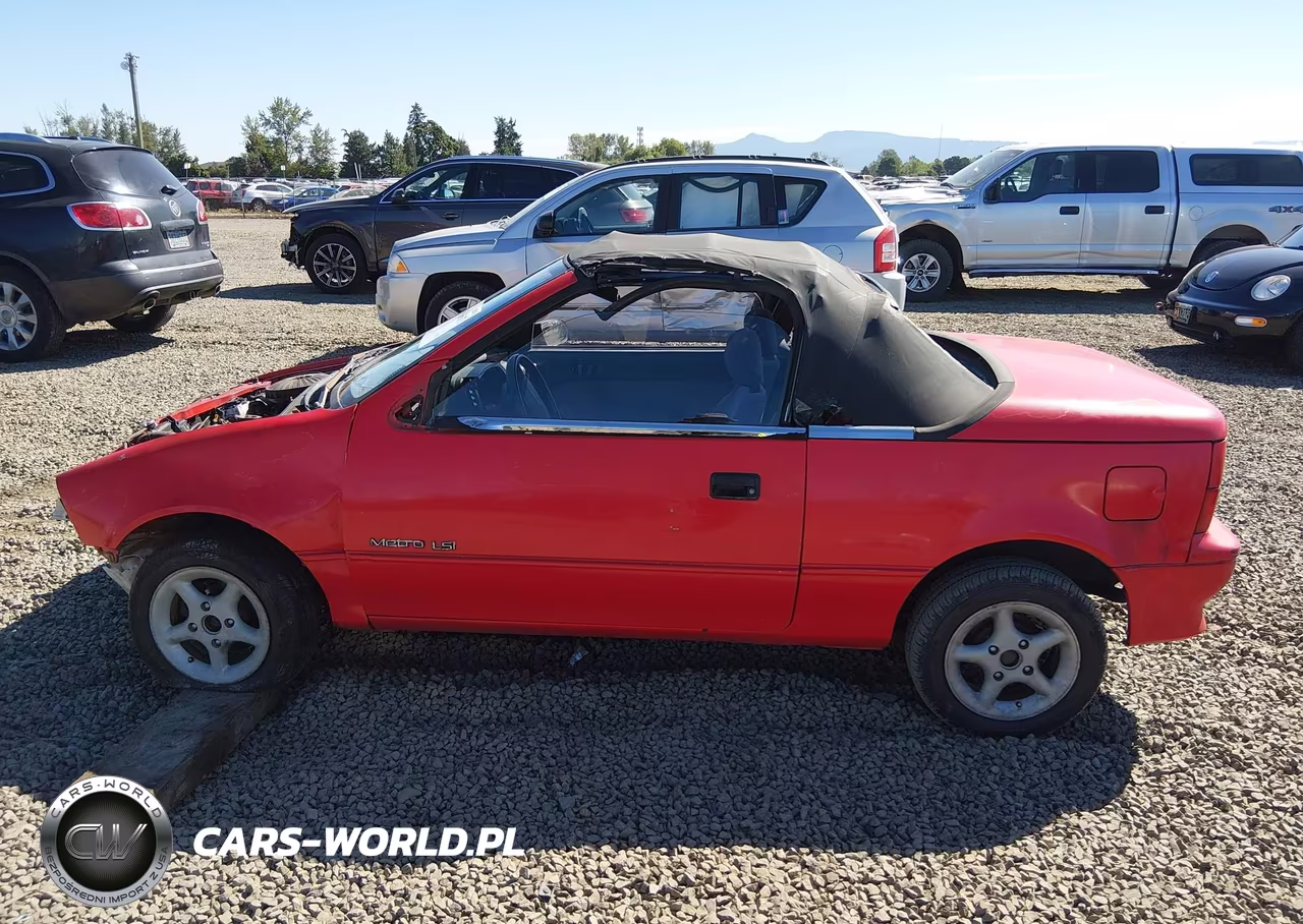 1991 Geo Metro Lsi Sprint Cl VIN:JG1MR3367MK602843 - 14