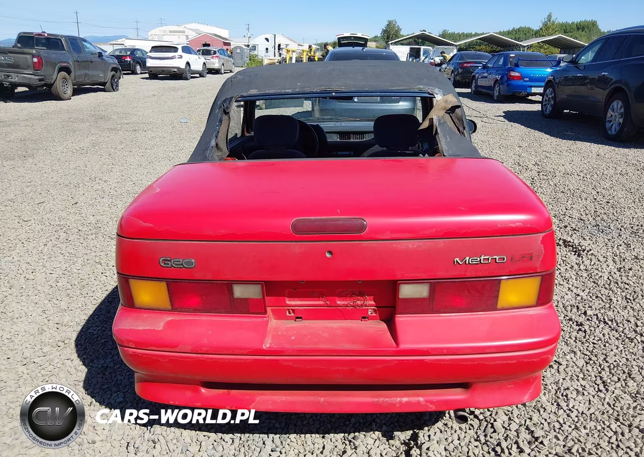 1991 Geo Metro Lsi Sprint Cl VIN:JG1MR3367MK602843 - 16