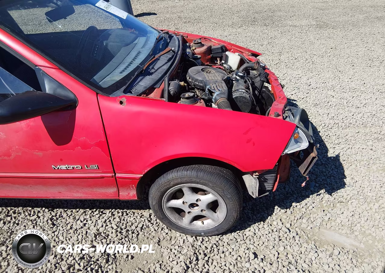 1991 Geo Metro Lsi Sprint Cl VIN:JG1MR3367MK602843 - 18