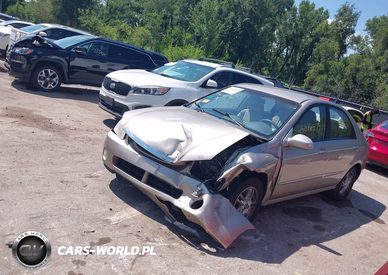 2005 Kia Spectra Ex-Lx-Sx VIN:KNAFE122455179487 - 2