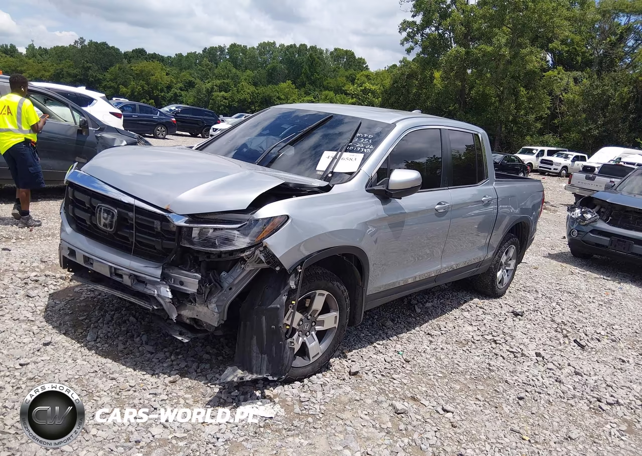 2025 Honda Ridgeline Rtl VIN:5FPYK3F54SB033550 - 2