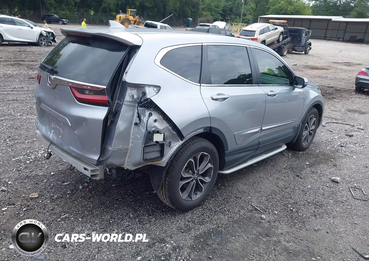 2021 Honda Cr-V 2Wd Ex-L VIN:5J6RW1H82MA002445 - 4