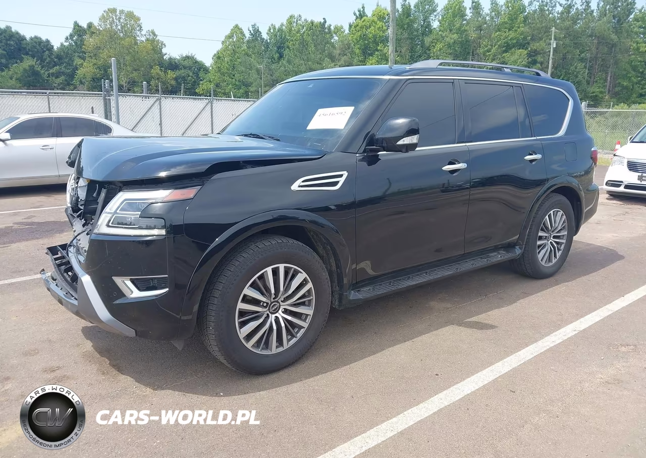 2023 Nissan Armada Sl 2Wd VIN:JN8AY2BC2P9183055 - 2
