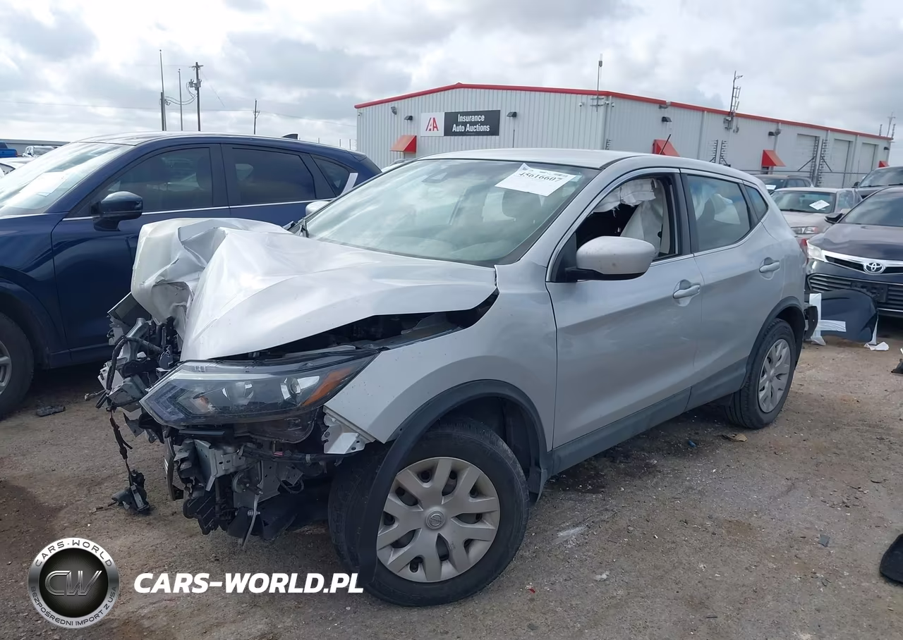 2020 Nissan Rogue Sport S Fwd Xtronic Cvt VIN:JN1BJ1CV0LW255285 - 2