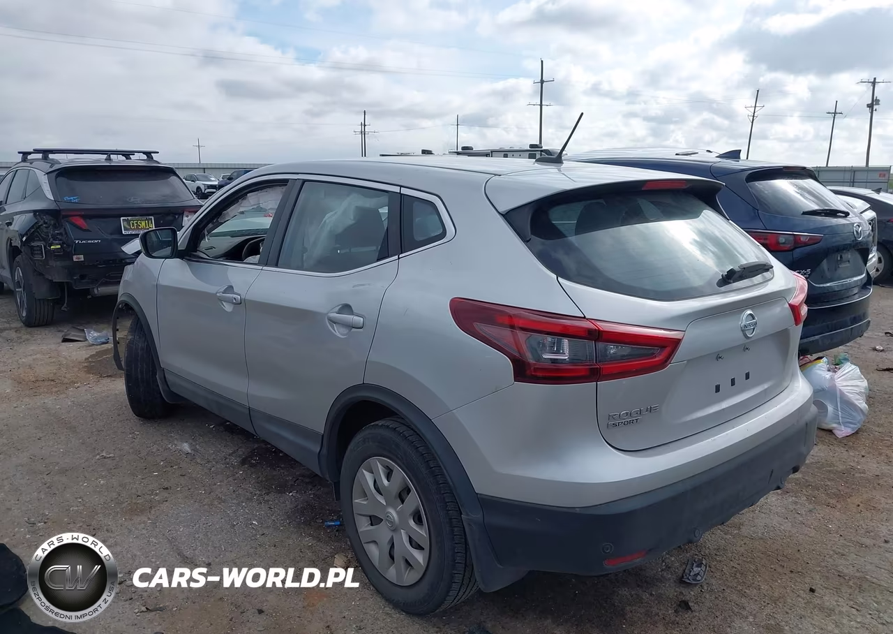 2020 Nissan Rogue Sport S Fwd Xtronic Cvt VIN:JN1BJ1CV0LW255285 - 3