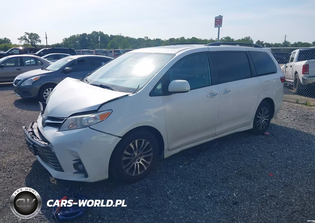 2020 Toyota Sienna Xle VIN:5TDYZ3DC2LS067019 - 2
