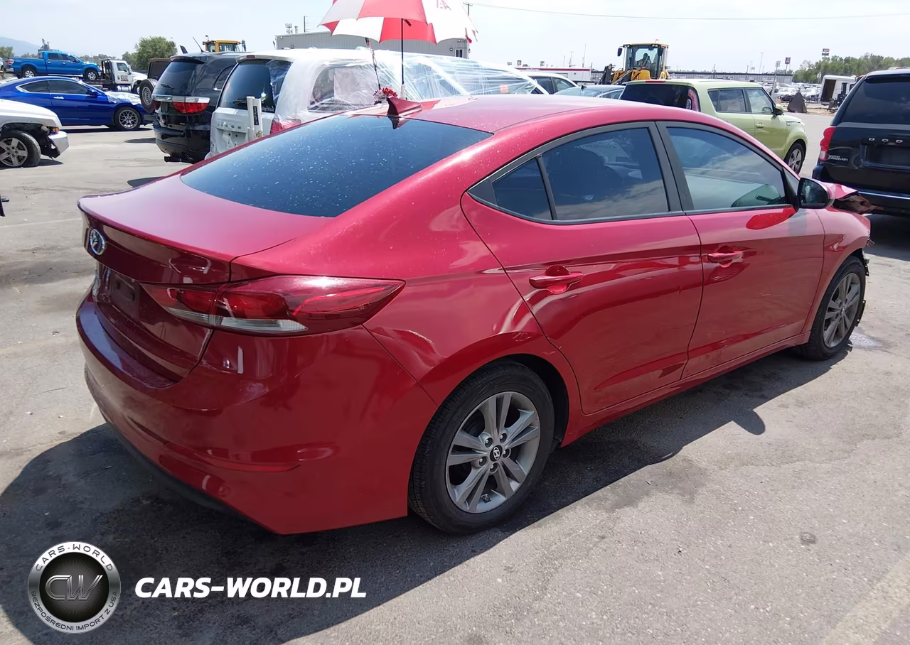 2017 Hyundai Elantra Se VIN:KMHD84LF3HU165185 - 4