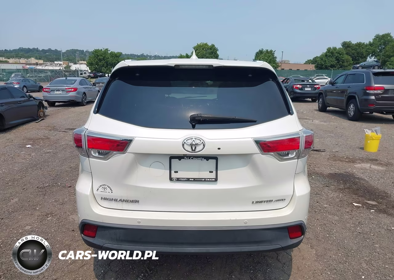2016 Toyota Highlander Limited V6 VIN:5TDDKRFH3GS352154 - 16