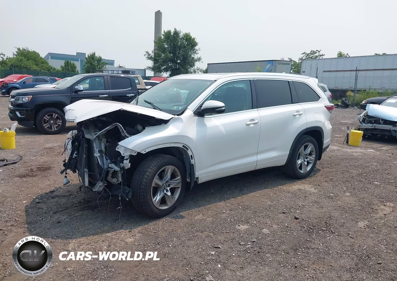 2016 Toyota Highlander Limited V6 VIN:5TDDKRFH3GS352154 - 2