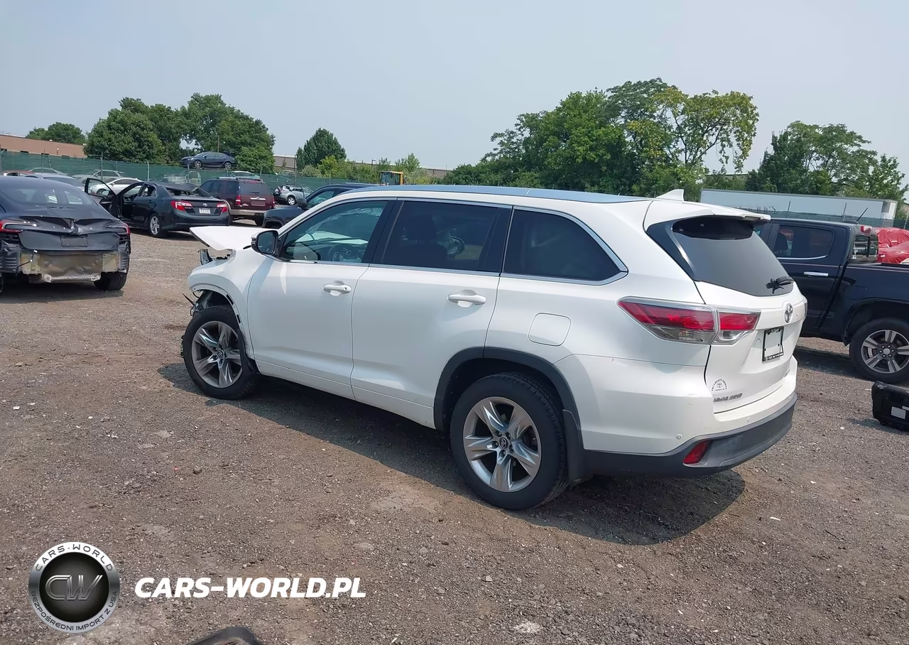 2016 Toyota Highlander Limited V6 VIN:5TDDKRFH3GS352154 - 3