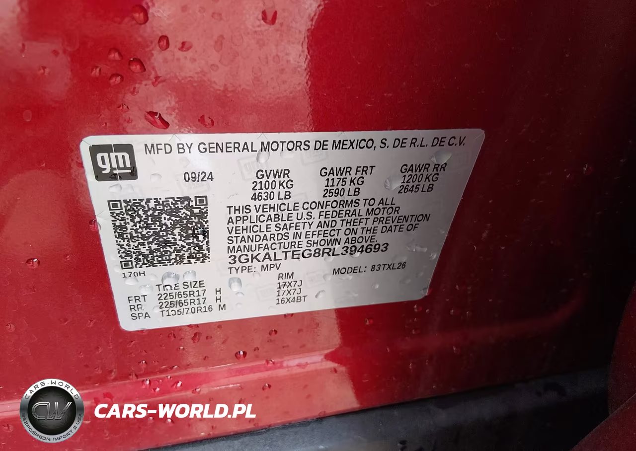 2024 GMC Terrain Awd Sle VIN:3GKALTEG8RL394693 - 9