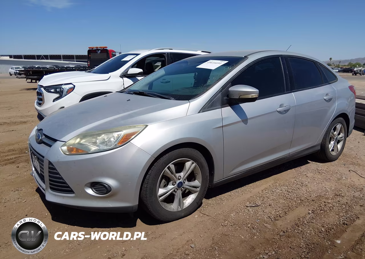 2014 Ford Focus Se VIN:1FADP3F23EL374718 - 2