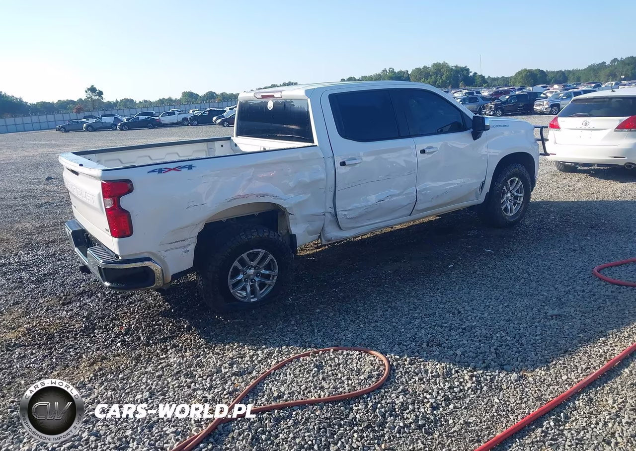 2021 Chevrolet Silverado 1500 4Wd Short Bed Lt VIN:1GCUYDED5MZ256195 - 4