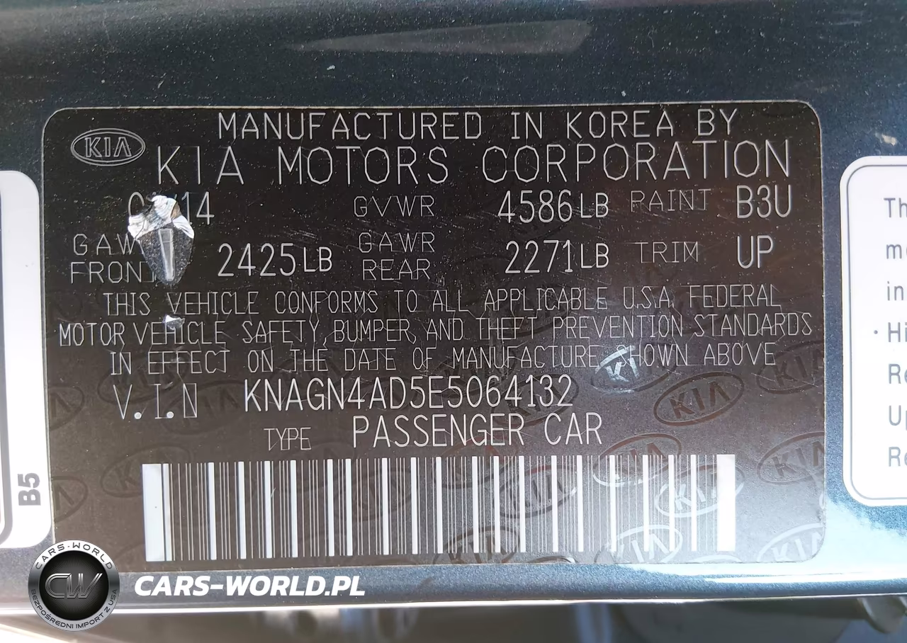 2014 Kia Optima Hybrid Ex VIN:KNAGN4AD5E5064132 - 9
