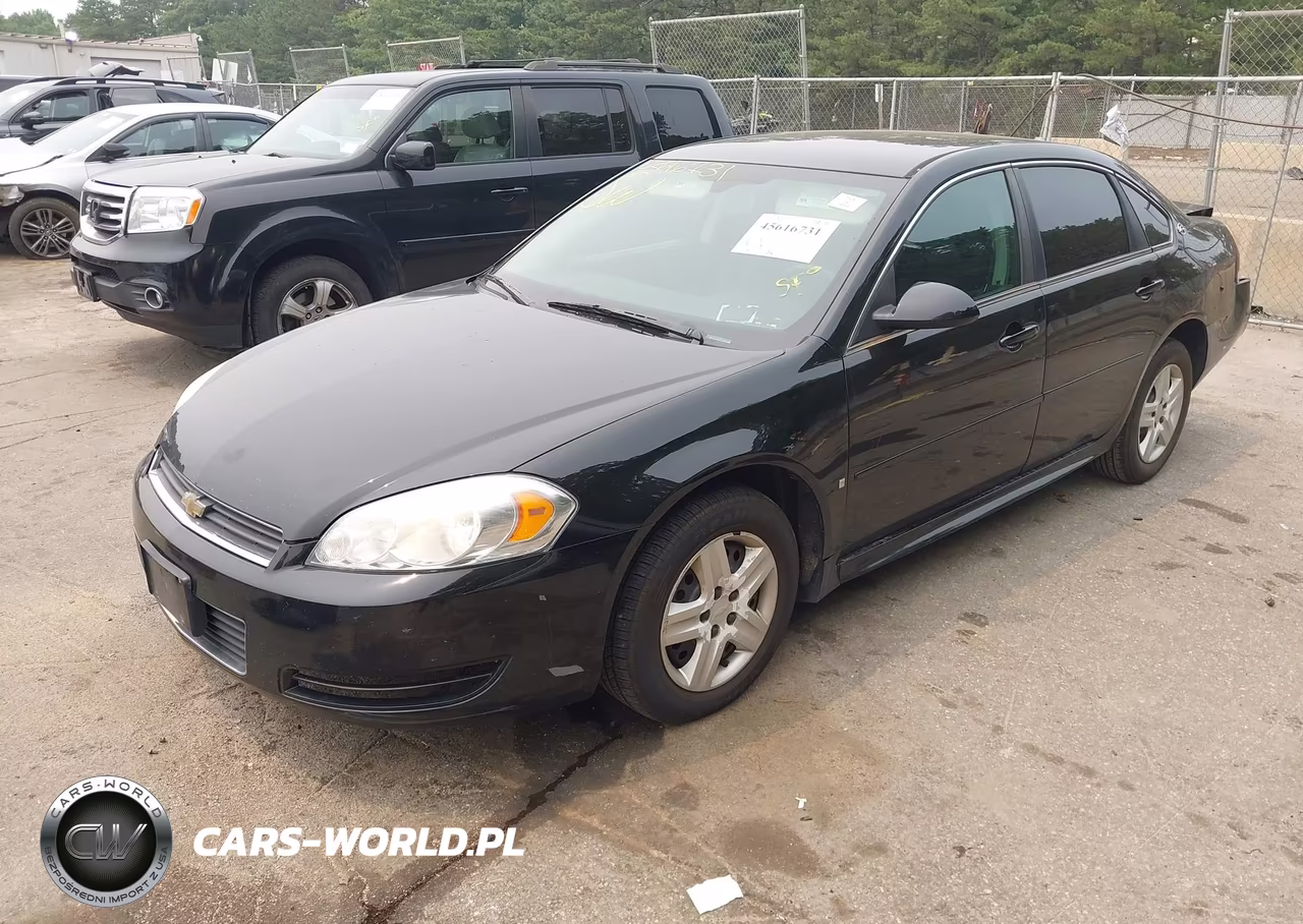 2009 Chevrolet Impala Ls VIN:2G1WB57N691254406 - 2