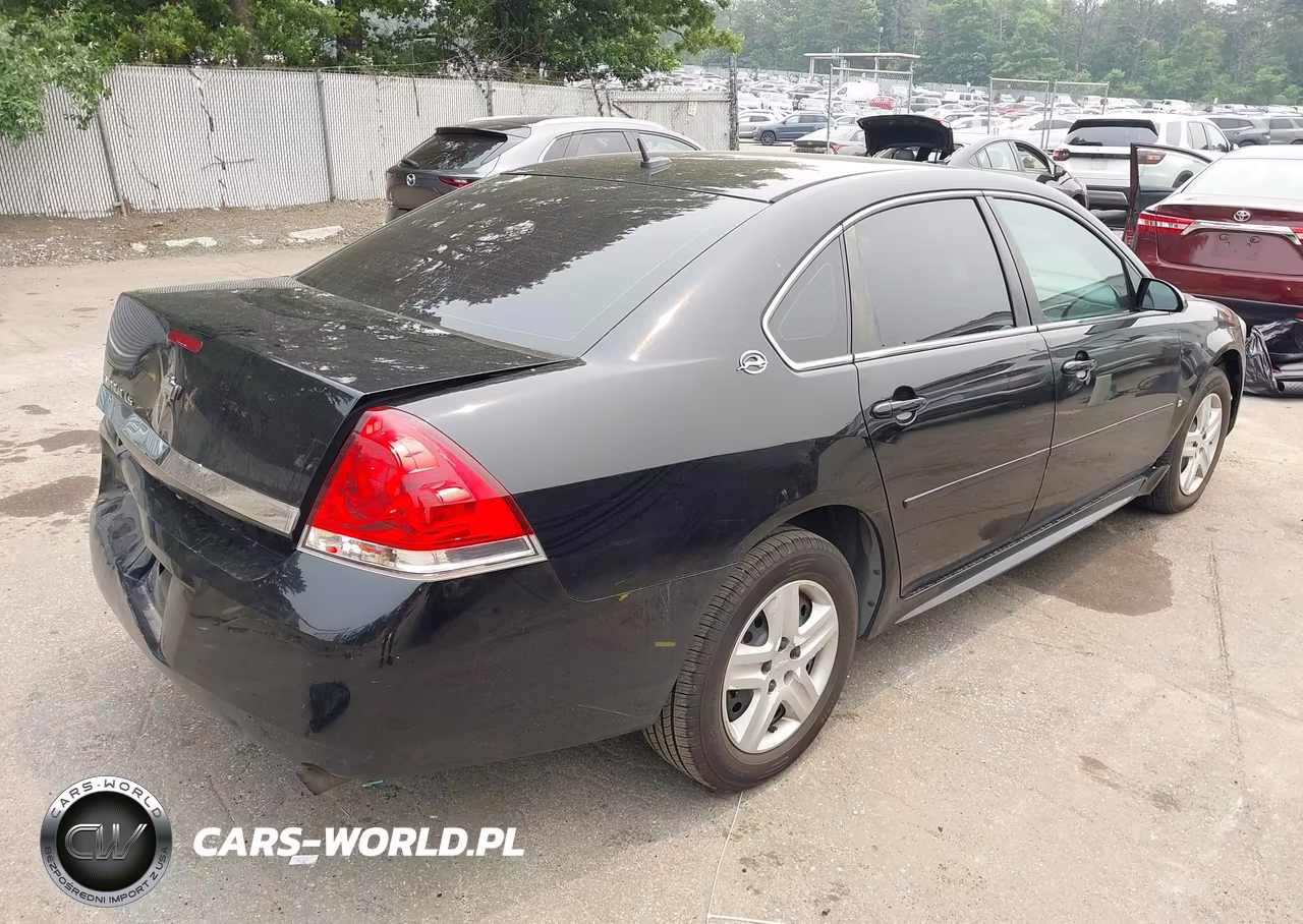 2009 Chevrolet Impala Ls VIN:2G1WB57N691254406 - 4
