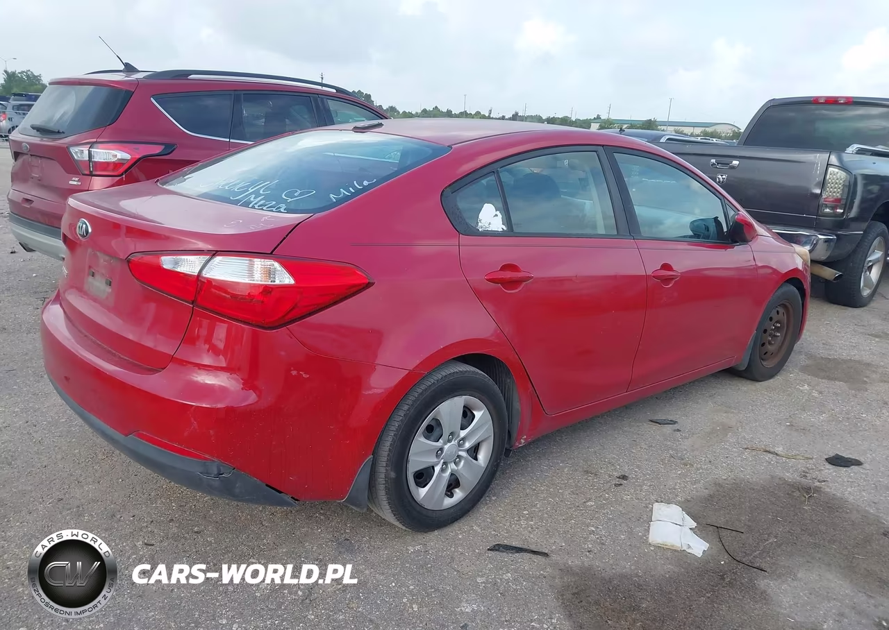 2016 Kia Forte Lx VIN:KNAFK4A6XG5595366 - 4