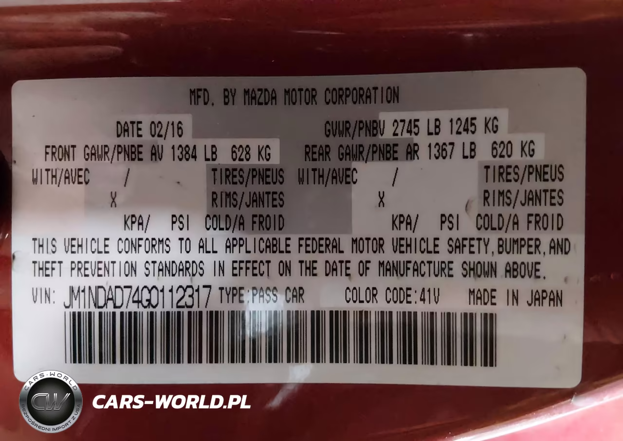 2016 Mazda Mx-5 Miata Grand Touring VIN:JM1NDAD74G0112317 - 9