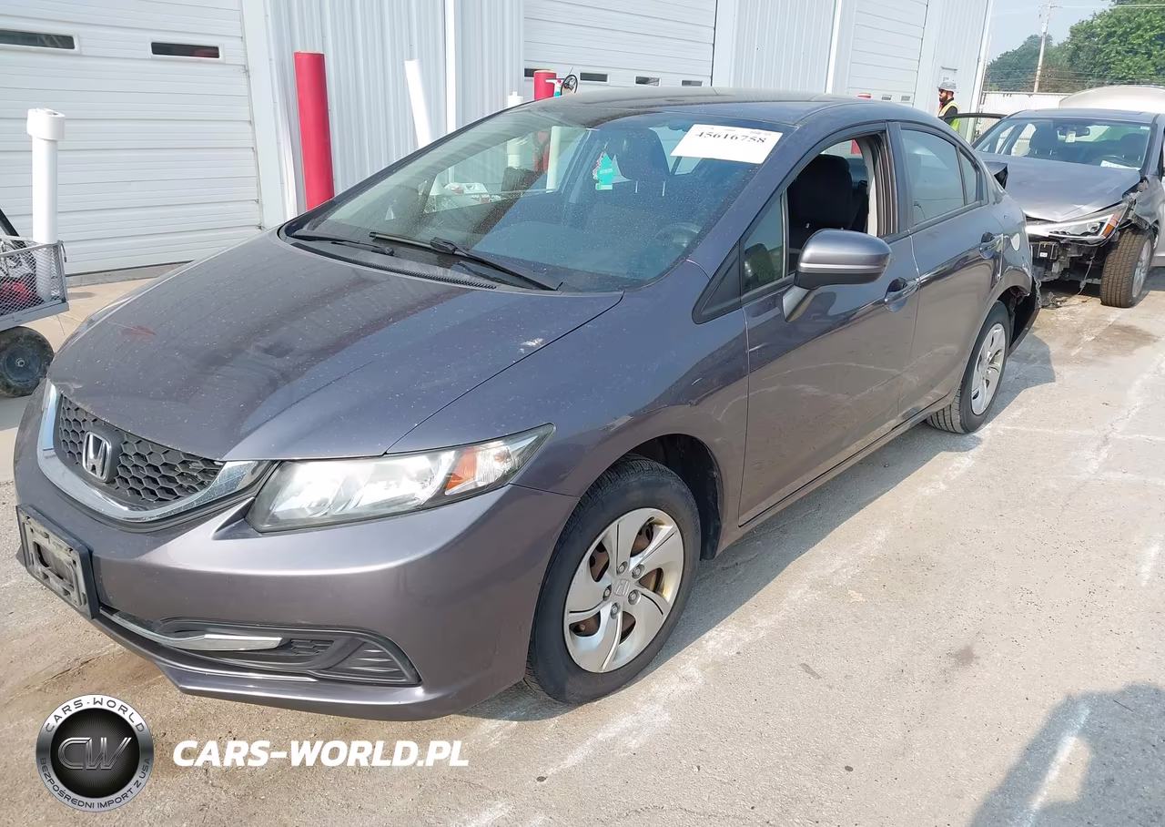 2015 Honda Civic Lx VIN:19XFB2F55FE087414 - 2